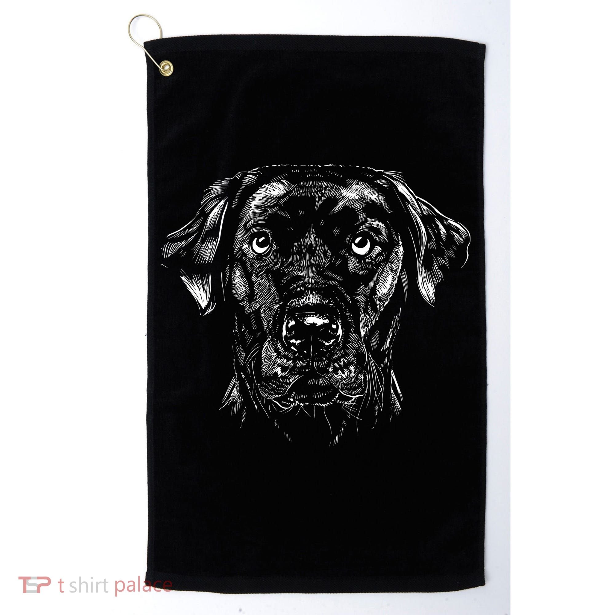 Labrador Retriever Dog Golf Towel