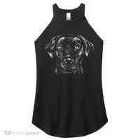 Labrador Retriever Dog Women's Perfect Tri Rocker Tank thumb 0