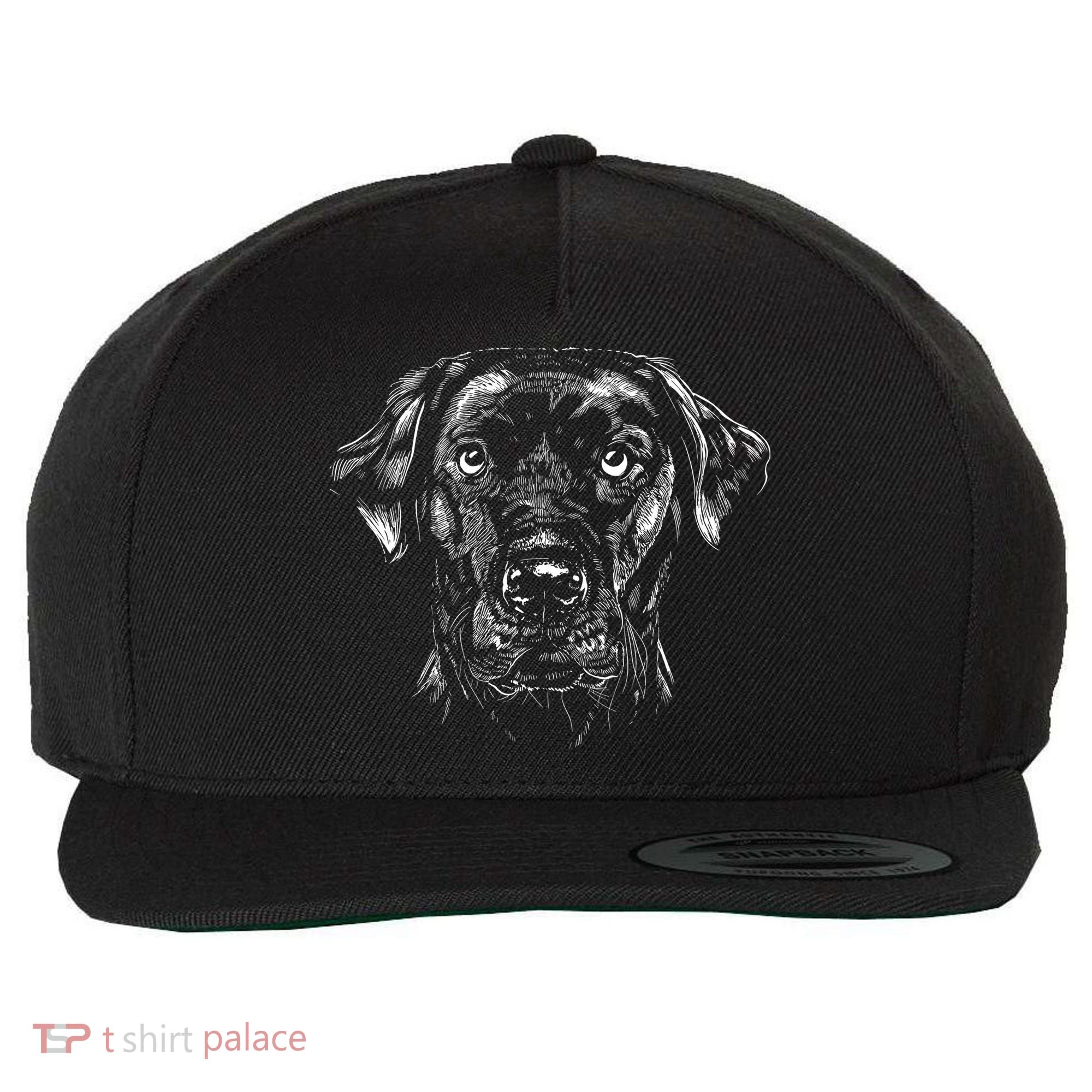 Labrador Retriever Dog Wool Snapback Cap