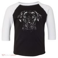 Labrador Retriever Dog Toddler Fine Jersey T-Shirt thumb 0