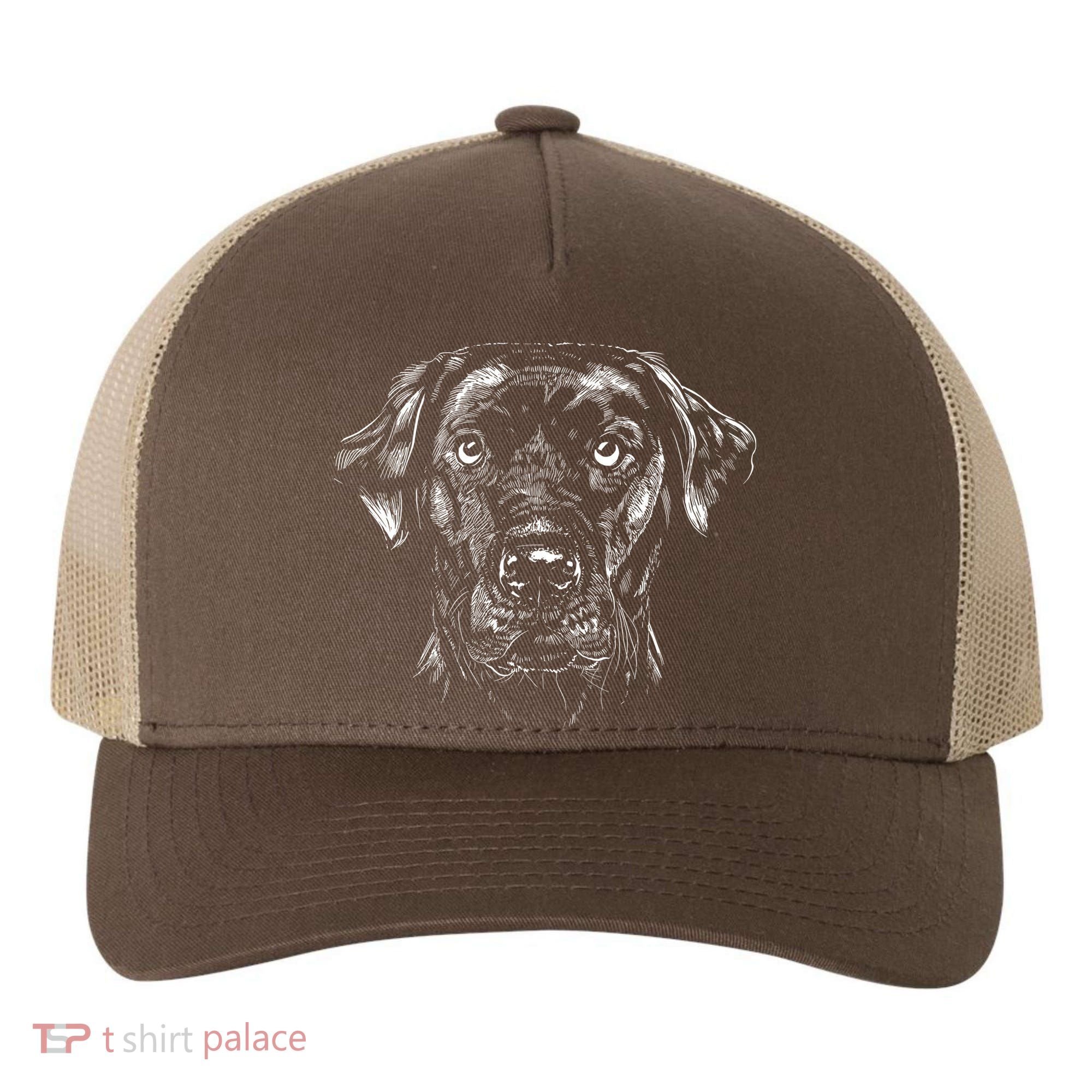 Labrador Retriever Dog Yupoong Adult 5-Panel Trucker Hat