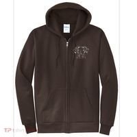Labrador Retriever Dog Full Zip Hoodie thumb 0