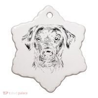 Labrador Retriever Dog Ceramic Ornament thumb 0