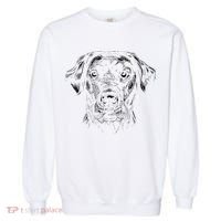 Labrador Retriever Dog Garment-Dyed Sweatshirt thumb 0