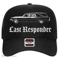 Last Responder Death Humor Funeral Hearse For The Dead Hat thumb 0
