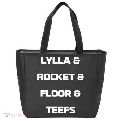 LYLLA & ROCKET & FLOOR & TEEFS Tote Bag