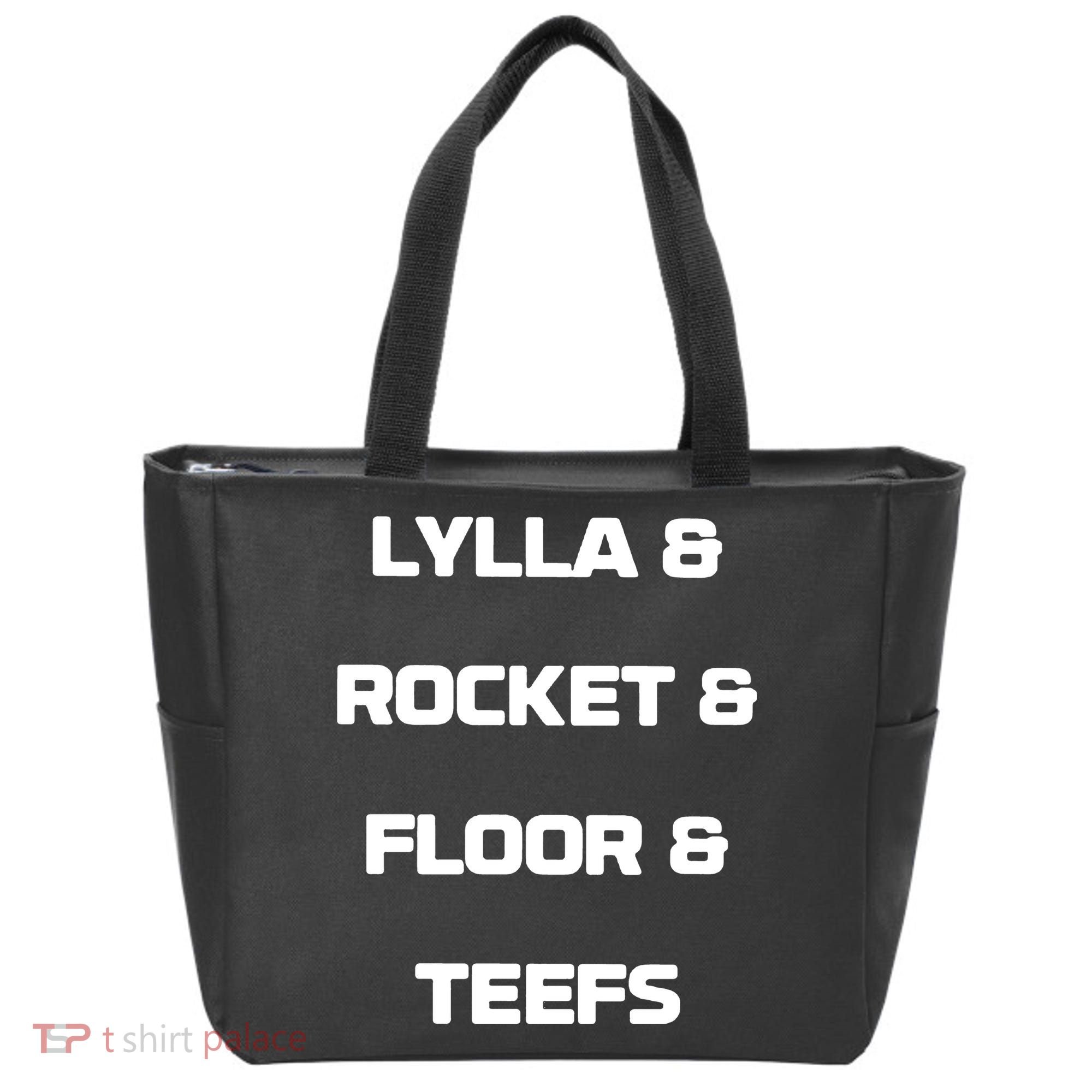 LYLLA & ROCKET & FLOOR & TEEFS Tote Bag