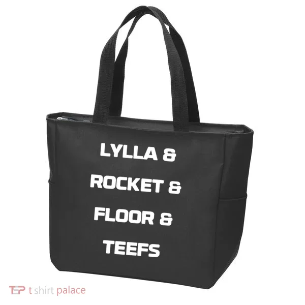 LYLLA & ROCKET & FLOOR & TEEFS Tote Bag