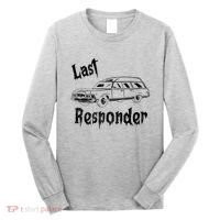 Last Responder Funny Old Classic Car Long Sleeve Shirt thumb 0