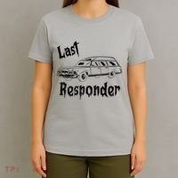 Last Responder Funny Old Classic Car T-Shirt thumb 4