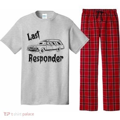 Last Responder Funny Old Classic Car Pajama Set