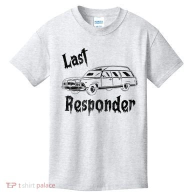 Last Responder Funny Old Classic Car Kids T-Shirt
