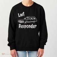 Last Responder Funny Old Classic Car Women's Sweatshirt thumb 0