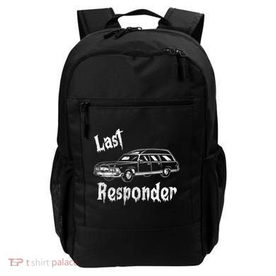 Last Responder Funny Old Classic Car Backpack