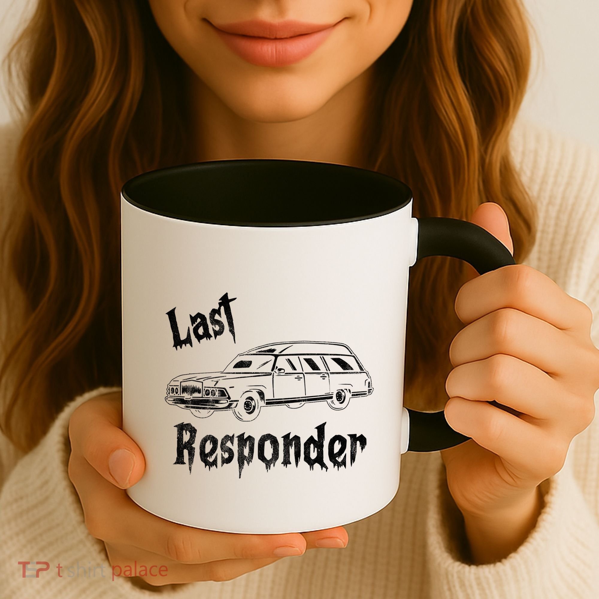 Last Responder Funny Old Classic Car Coffee Mug