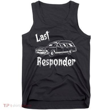 Last Responder Funny Old Classic Car Tank Top