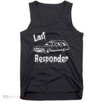 Last Responder Funny Old Classic Car Tank Top thumb 0