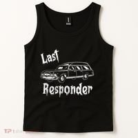 Last Responder Funny Old Classic Car Tank Top thumb 2
