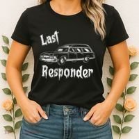 Last Responder Funny Old Classic Car Women's T-Shirt thumb 2
