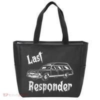 Last Responder Funny Old Classic Car Tote Bag thumb 0