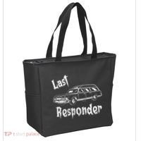 Last Responder Funny Old Classic Car Tote Bag thumb 2