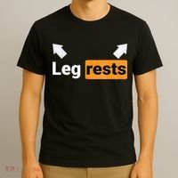 Leg Rests Funny Adult Humor Dad Joke Dirty Birthday T-Shirt thumb 3