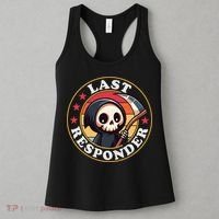 Last Responder Funny Mortician Grim Reaper Women's Tank Top thumb 3