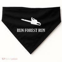 Lumberjack Run Forest Run Chainsaw Logger Arborist USA-Made Doggie Bandana thumb 0