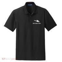 Lumberjack Run Forest Run Chainsaw Logger Arborist Dry Zone Grid Polo thumb 0
