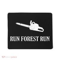 Lumberjack Run Forest Run Chainsaw Logger Arborist Mousepad thumb 0