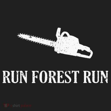 Lumberjack Run Forest Run Chainsaw Logger Arborist Golf Towel