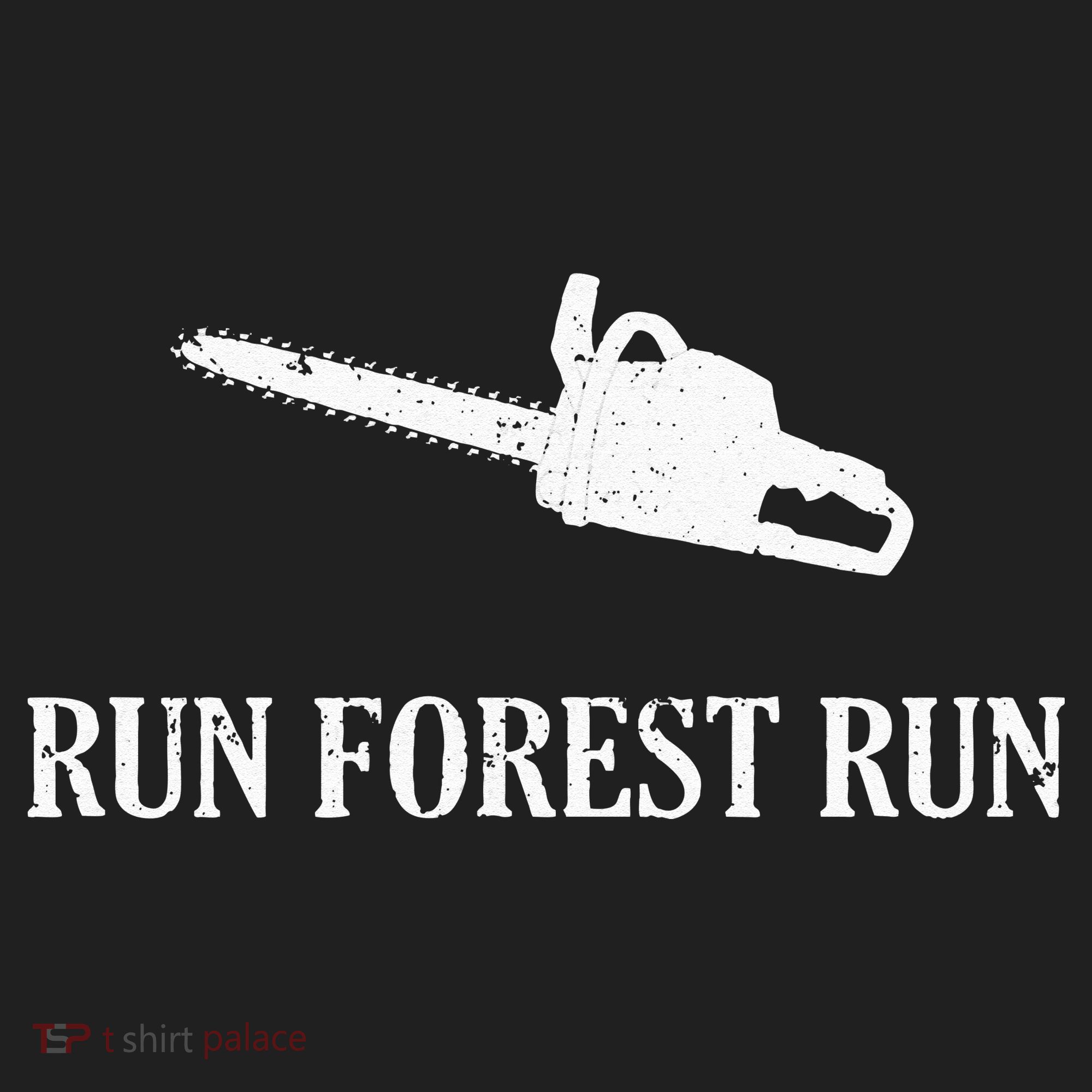Lumberjack Run Forest Run Chainsaw Logger Arborist Golf Towel