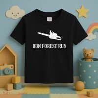Lumberjack Run Forest Run Chainsaw Logger Arborist Toddler T-Shirt thumb 3