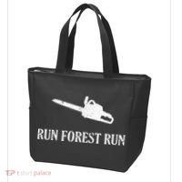 Lumberjack Run Forest Run Chainsaw Logger Arborist Tote Bag thumb 3