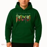 Lets Root For Each Other Vegetable Quote Hoodie thumb 2