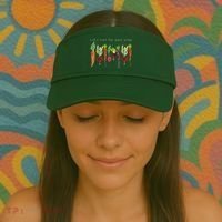 Lets Root For Each Other Vegetable Quote Visor thumb 2