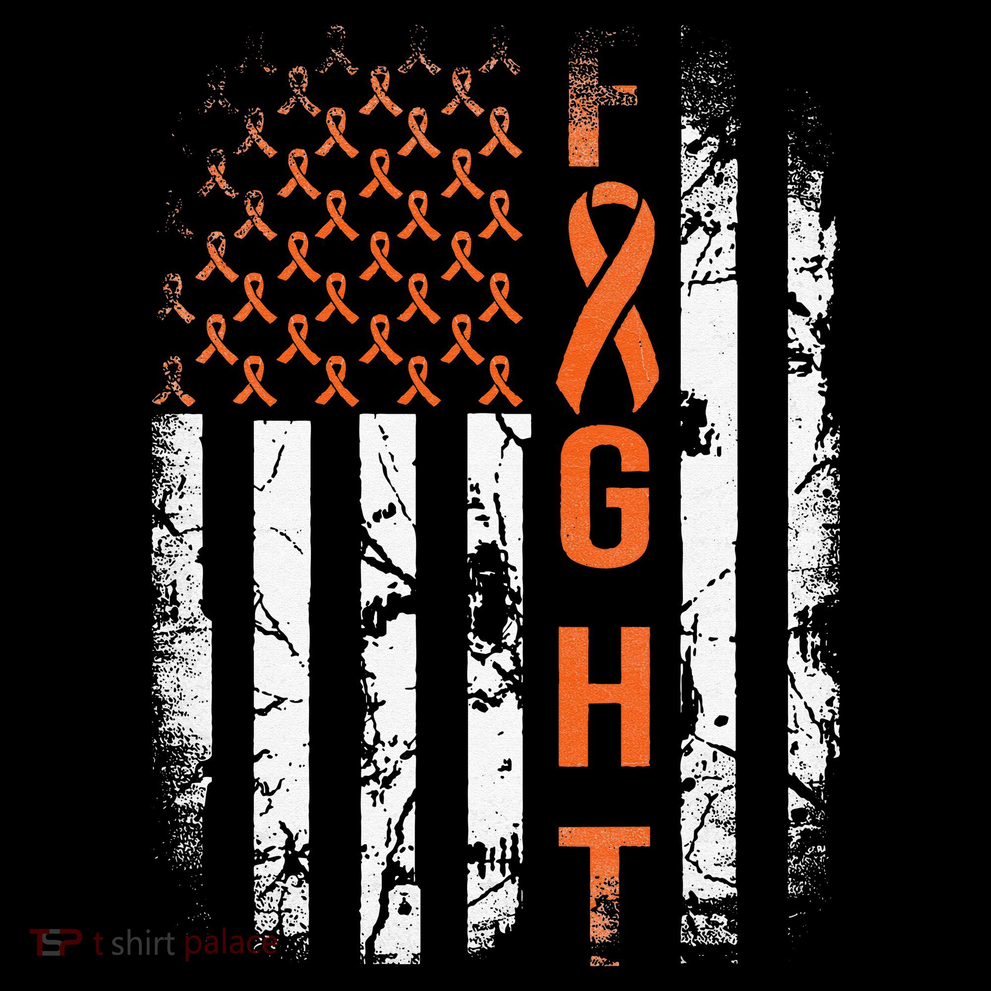 Leukemia Ribbon Fight American Flag Leukemia Awareness Women's Hoodie