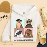 Lylla Rocket Floor Teefs Into The Forever And Beautiful Sky Rock Hoodie thumb 4