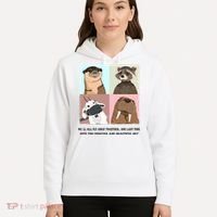 Lylla Rocket Floor Teefs Into The Forever And Beautiful Sky Rock Hoodie thumb 5