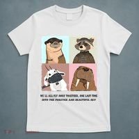 Lylla Rocket Floor Teefs Into The Forever And Beautiful Sky Rock T-Shirt thumb 5
