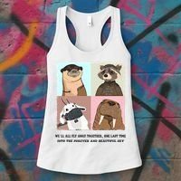 Lylla Rocket Floor Teefs Into The Forever And Beautiful Sky Rock Women's Tank Top thumb 3
