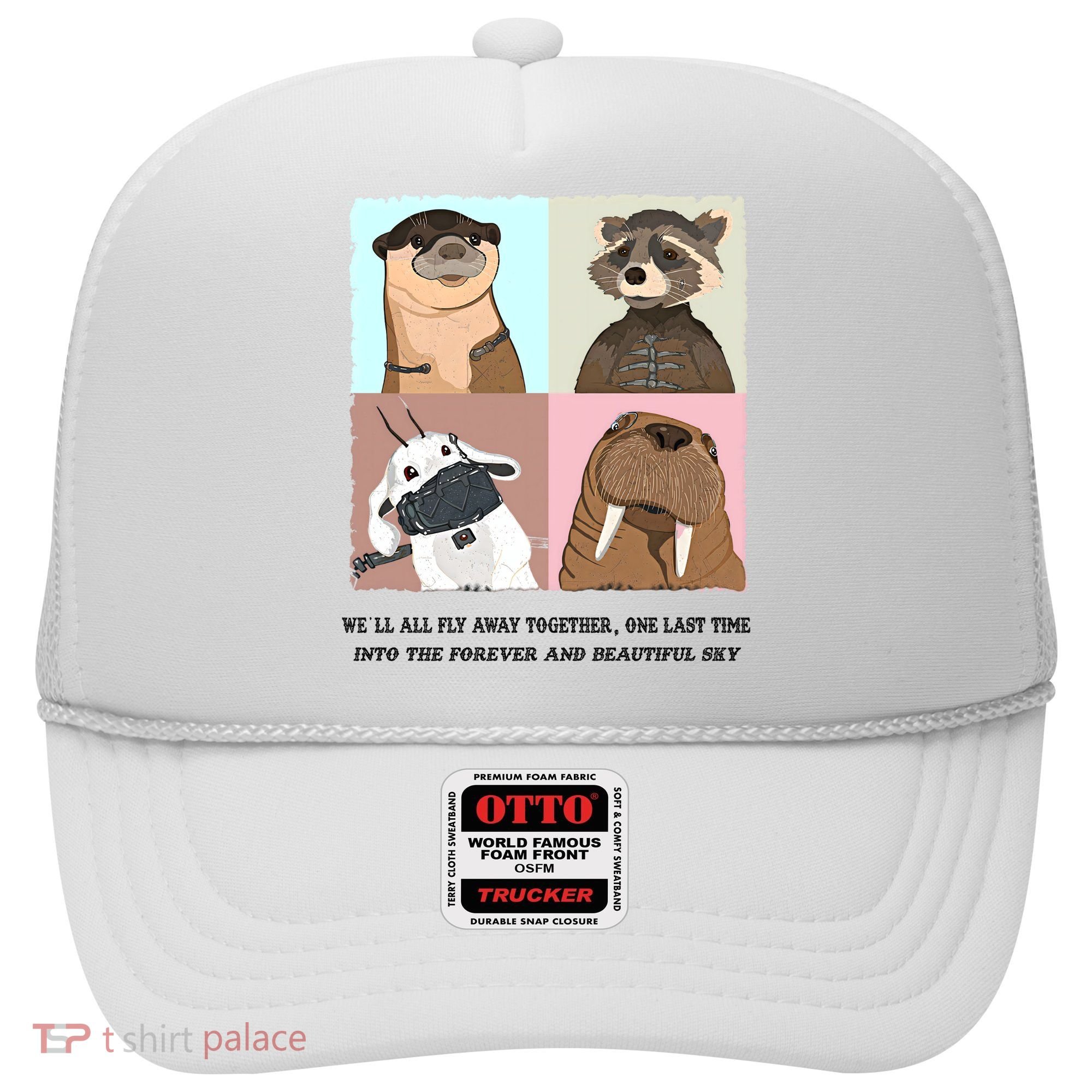 Lylla Rocket Floor Teefs Into The Forever And Beautiful Sky Rock Hat