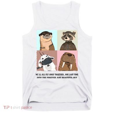 Lylla Rocket Floor Teefs Into The Forever And Beautiful Sky Rock Tank Top