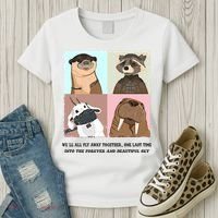 Lylla Rocket Floor Teefs Into The Forever And Beautiful Sky Rock Women's T-Shirt thumb 3