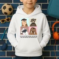 Lylla Rocket Floor Teefs Into The Forever And Beautiful Sky Rock Kids Hoodie thumb 2
