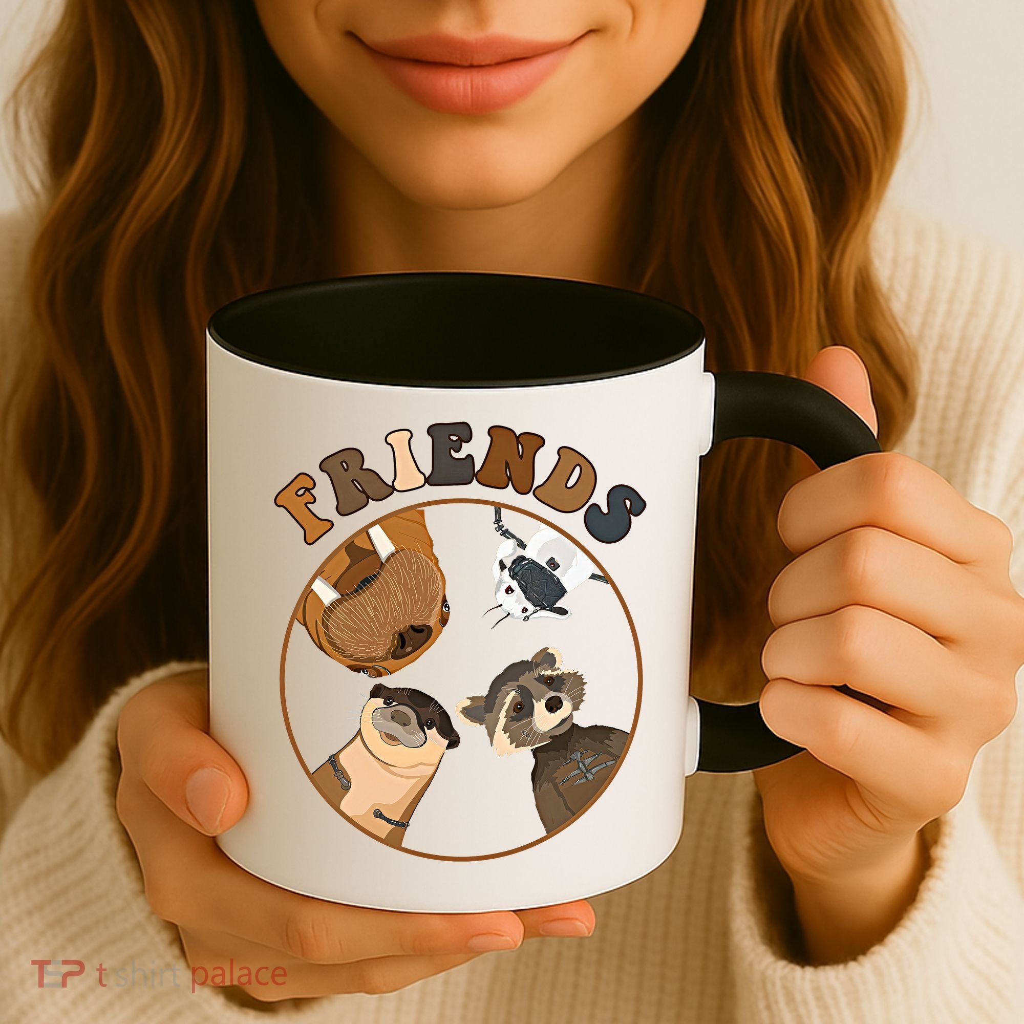 Lylla Rocket Floor Teefs Into The Forever And Beautiful Sky Rocket Coffee Mug