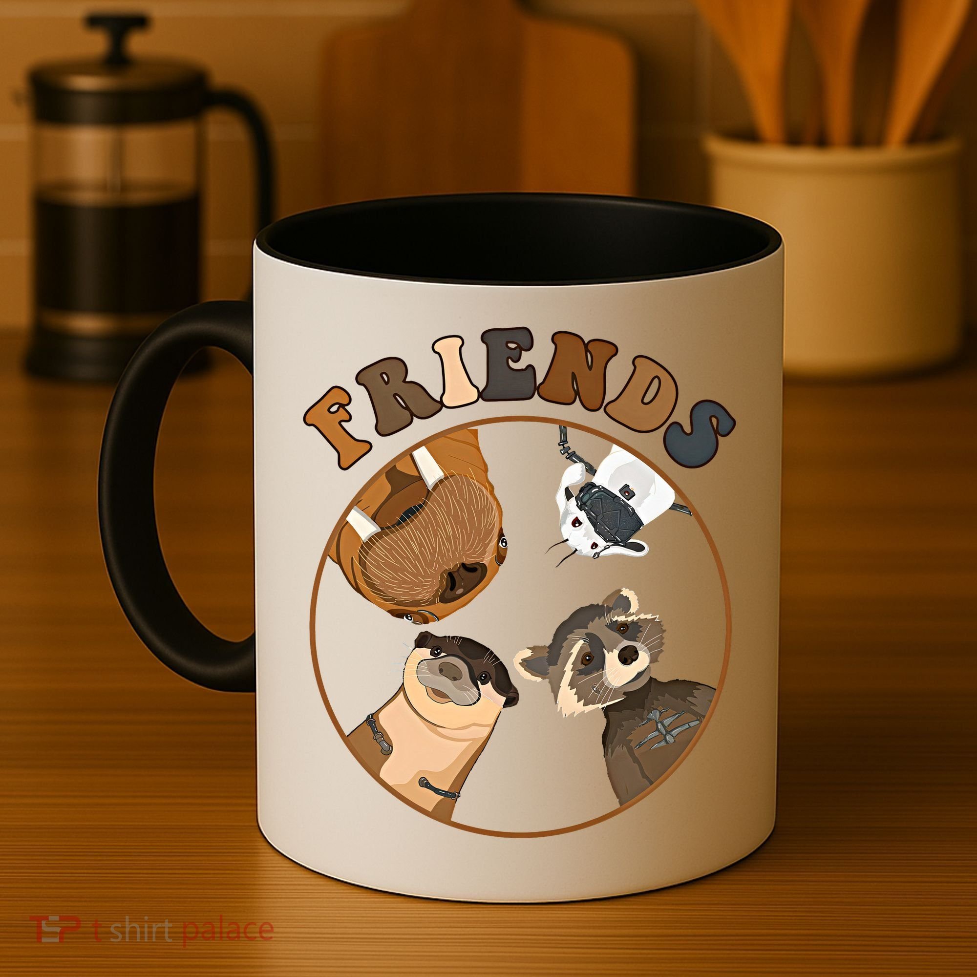 Lylla Rocket Floor Teefs Into The Forever And Beautiful Sky Rocket Coffee Mug