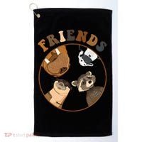 Lylla Rocket Floor Teefs Into The Forever And Beautiful Sky Rocket Golf Towel thumb 0