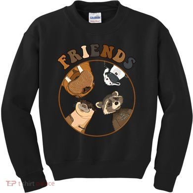 Lylla Rocket Floor Teefs Into The Forever And Beautiful Sky Rocket Kids Sweatshirt