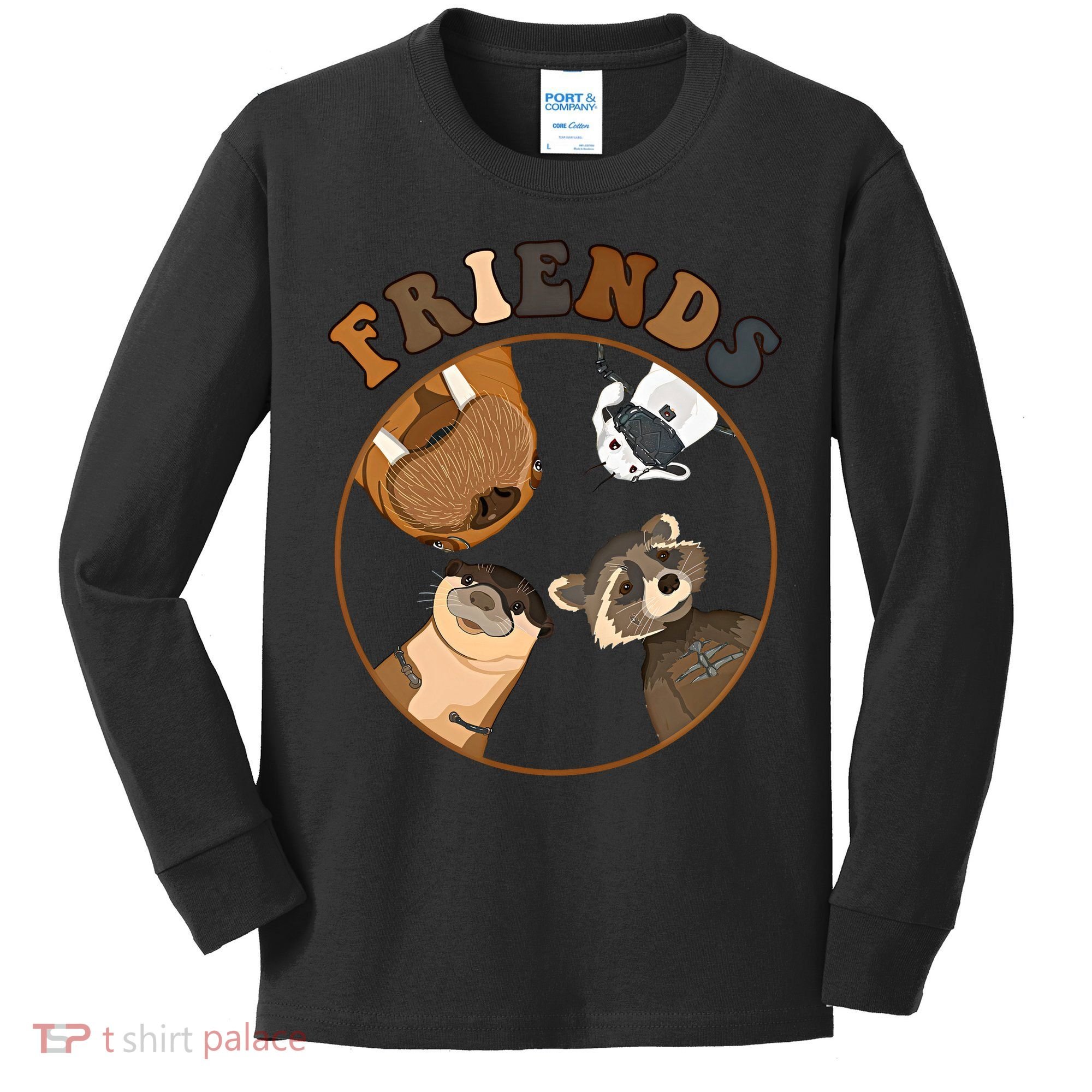 Lylla Rocket Floor Teefs Into The Forever And Beautiful Sky Rocket Kids Long Sleeve Shirt
